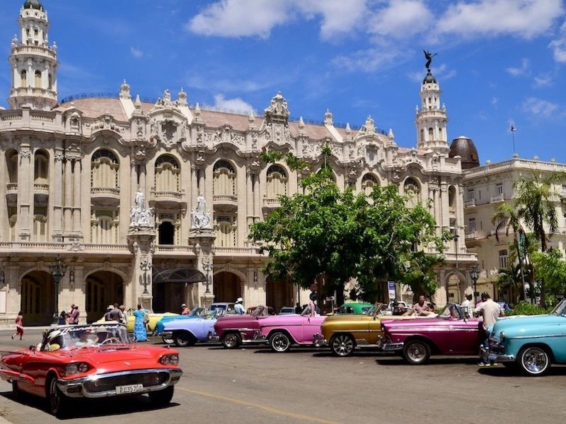 Havana, Cuba, family auto