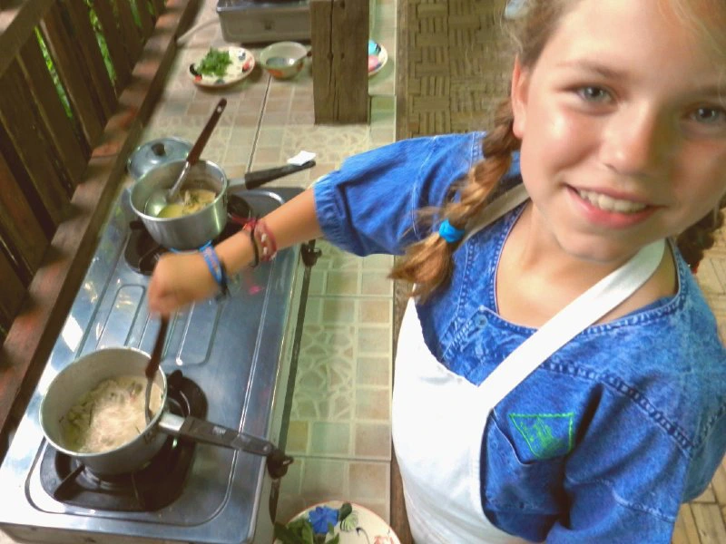 Kinderen kookworkshop Cuba