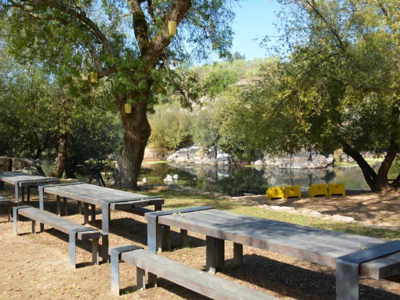 Picknickbanken in Alentejo