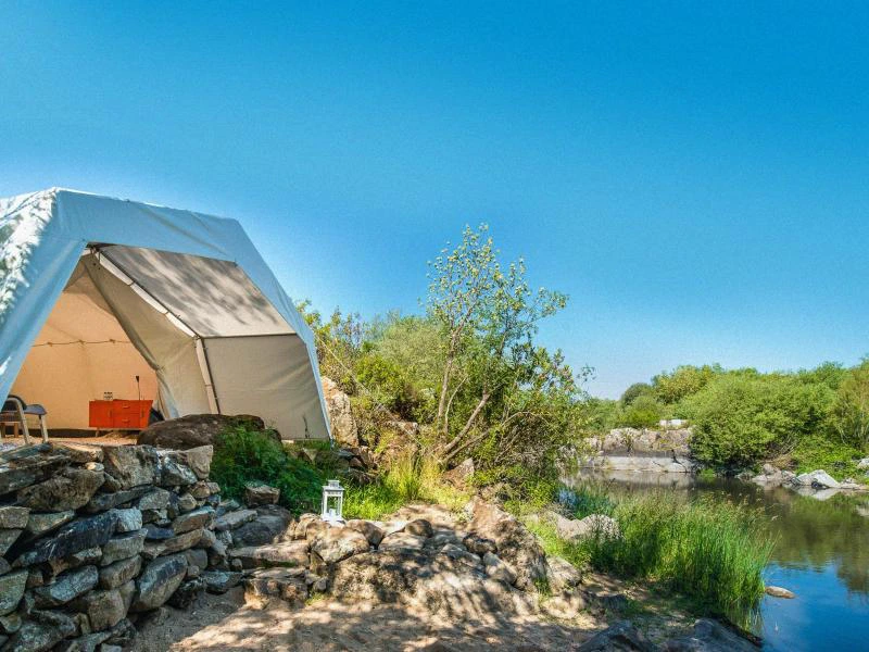 Overnachten in een tent in Alentejo