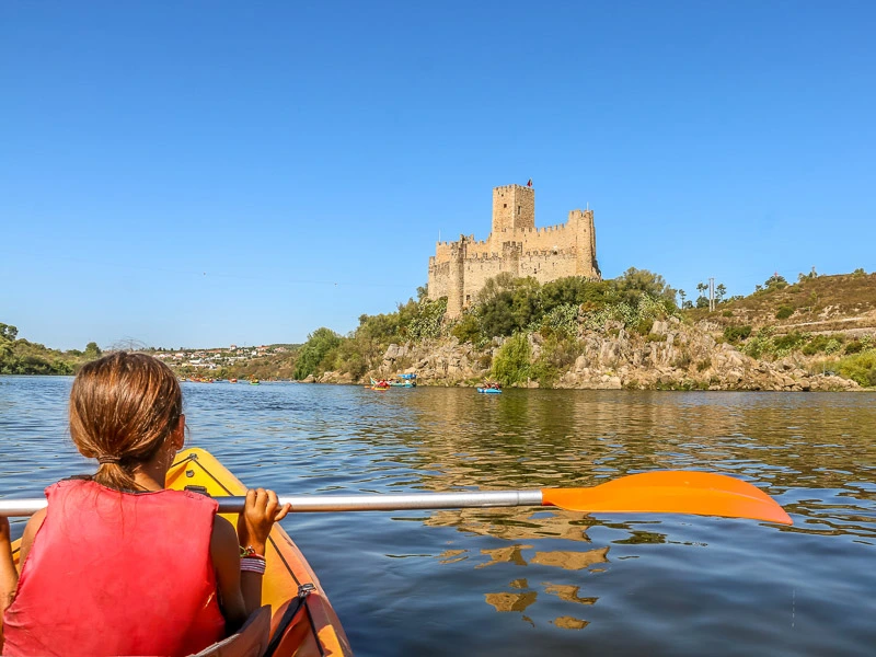 kajakken in Portugal met kinderen