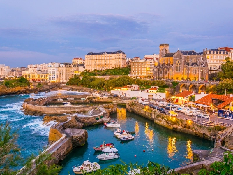 haven van biarritz frankrijk