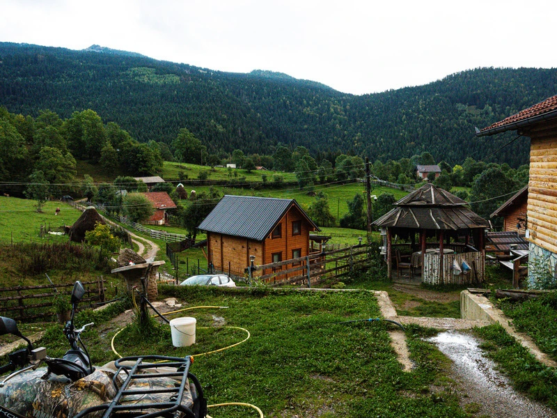 Rugova guesthouse in de bergen van Kosovo
