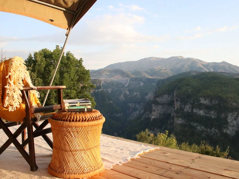 Glamping in Albanië