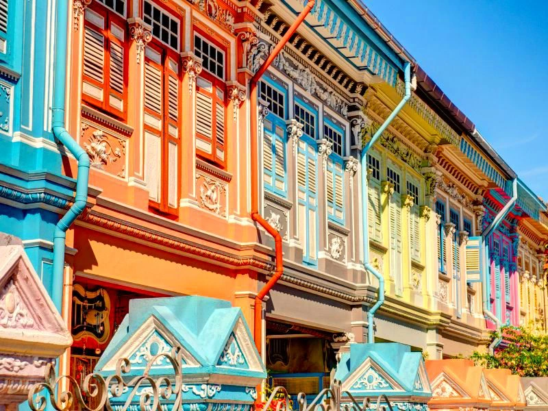 Singapore huisjes