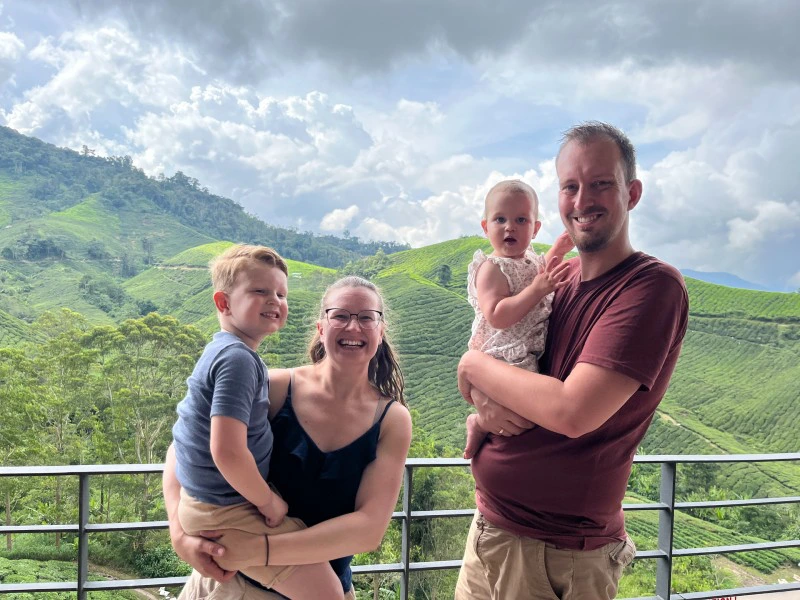 Cameron Highlands met kinderen