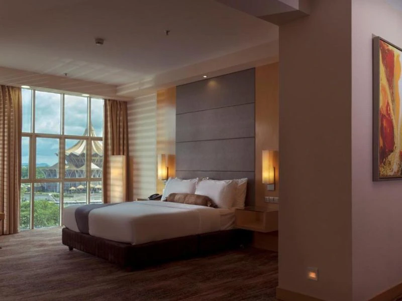 Hotelkamer in hotel Kuching