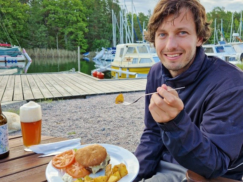 Zweden Oostkust restaurant