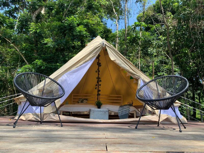 Glamping in Suriname