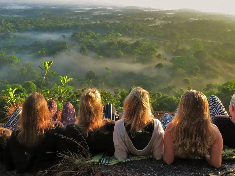 Uitzicht tijdens je Suriname rondreis