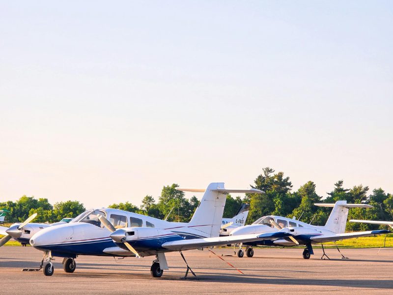 Propeller vliegtuigjes