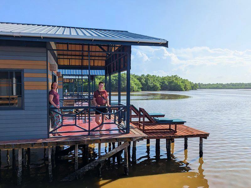 Accommodatie midden op het meer van Bigi Pan