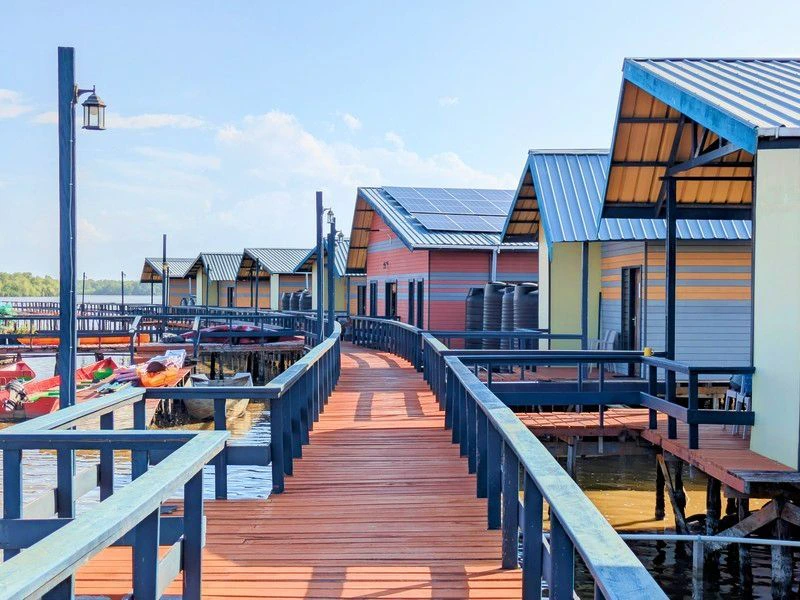 Accommodaties op Bigi Pan