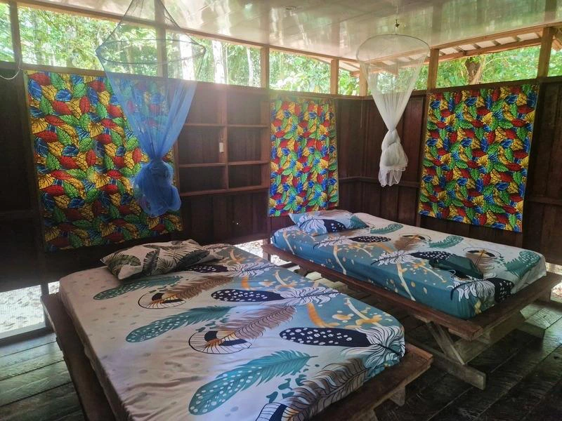 Bedden accommodatie Saramaccakreek