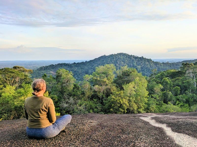 Suriname- Fredberg- Uitzicht