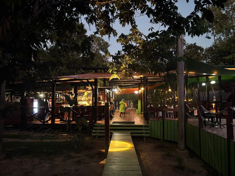 Het restaurant van het resort