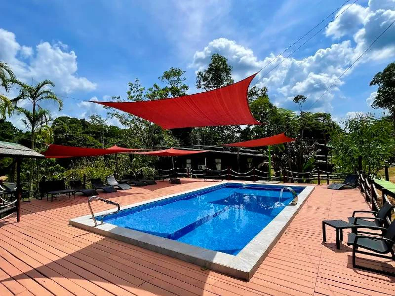 Zwembad van het resort