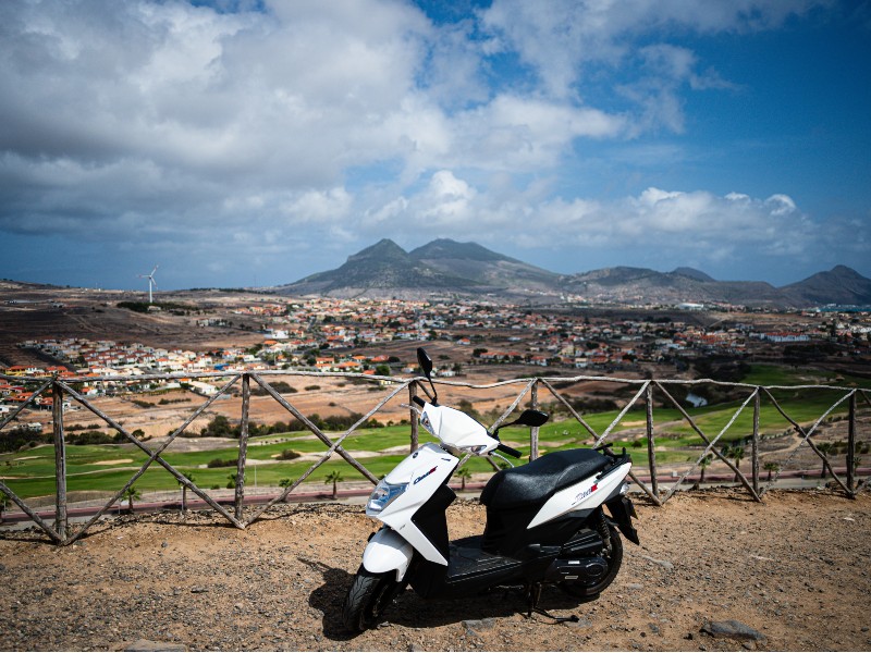 Madeira Porto Santo scooter
