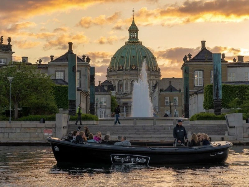 Boot tocht in Kopenhagen