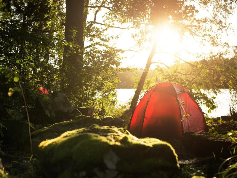 Kamperen Zweden