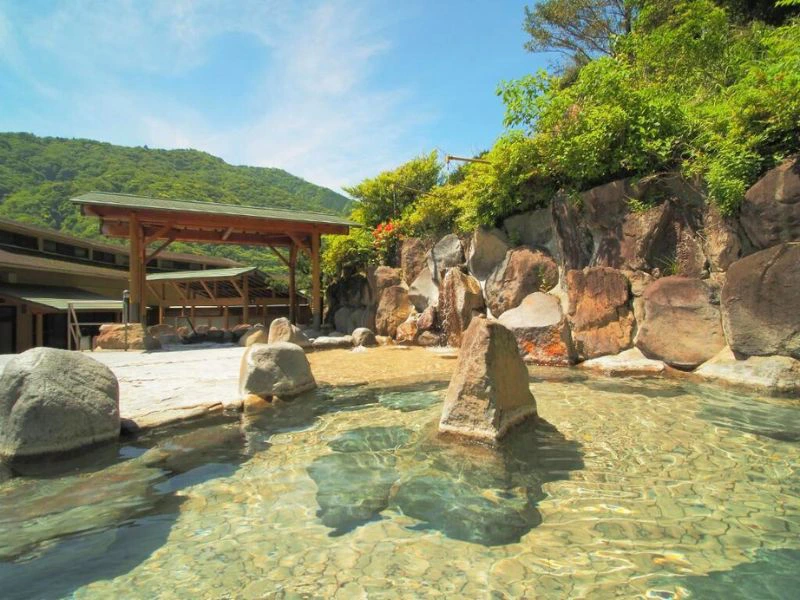 Ons in het hotel in Hakone - Japan