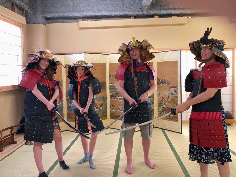 Samurai in Japan