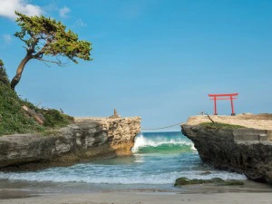 Japan Rondreis met kinderen strand