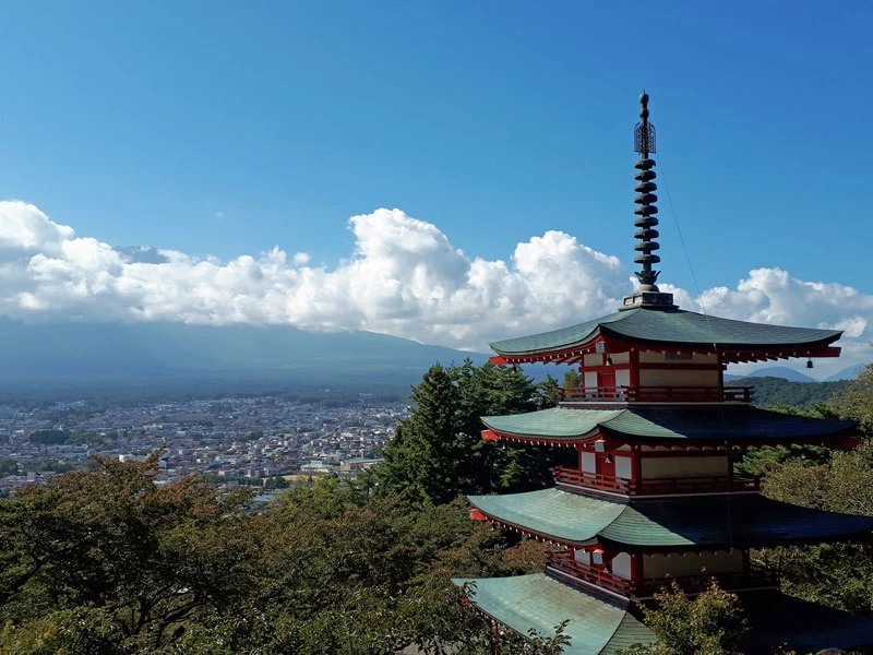 Japan rondreis met kinderen mount fuji