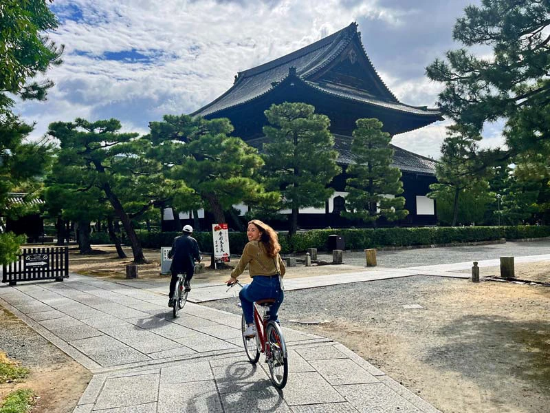 Japan Tempel - fietstour