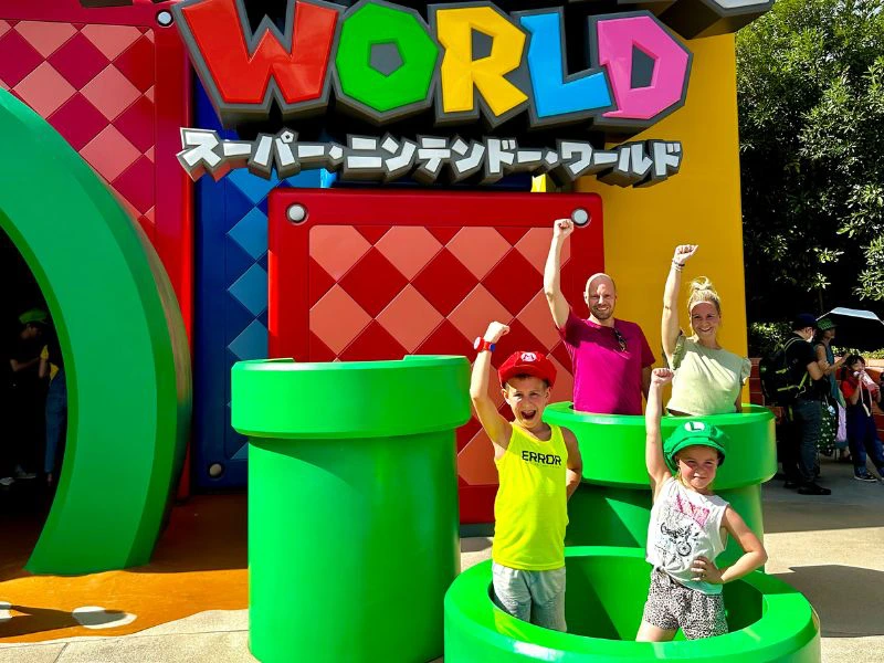 Nintende world in Osaka - Japan