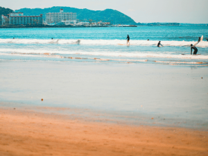 Strand in Kamakura, Japan