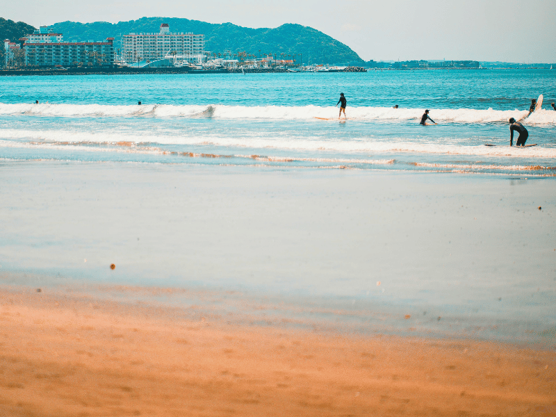 Strand in Kamakura, Japan