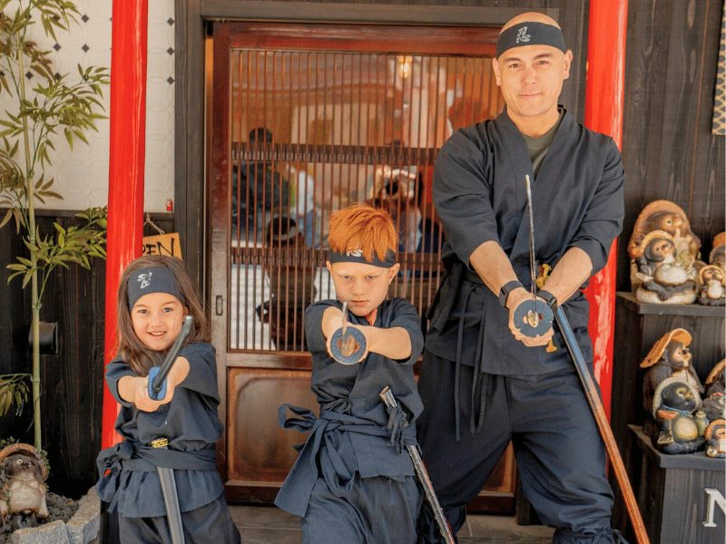 Ninja ervaring in Takayama