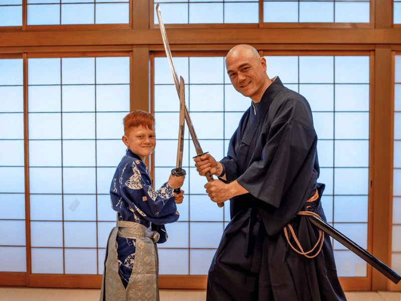 Samurai ervaring in Tokyo