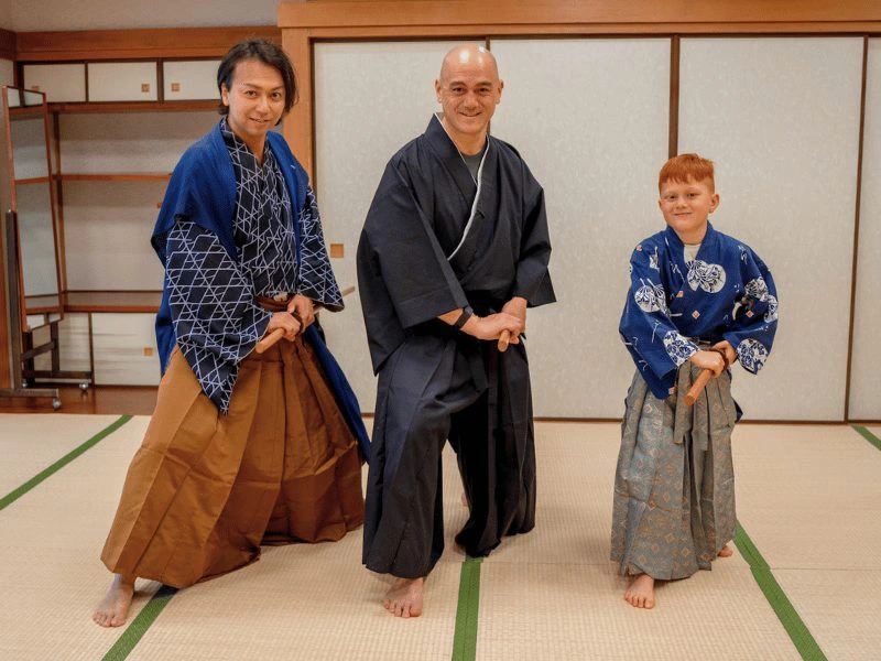 Samurai ervaring in Tokyo