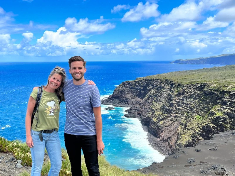 Azoren Portugal Faial Capelinhos wandeling