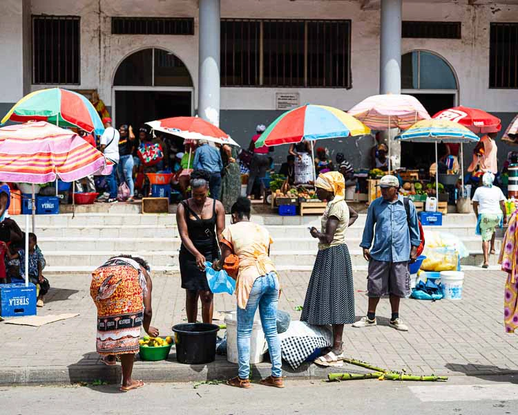 markt in Santiago