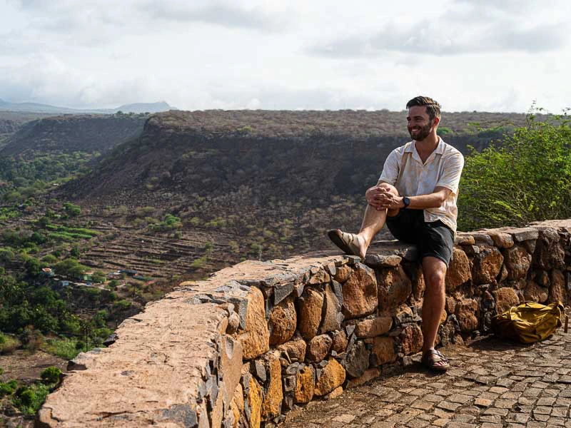Ruige landschap van Santiago