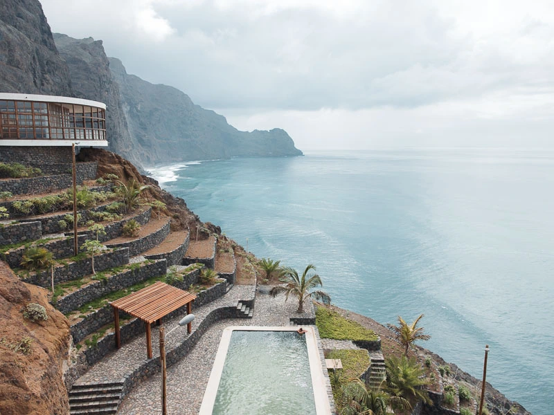 Zwembad met uitzicht