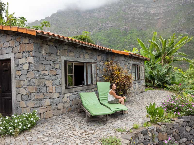 Slaapplek in Santo Antao