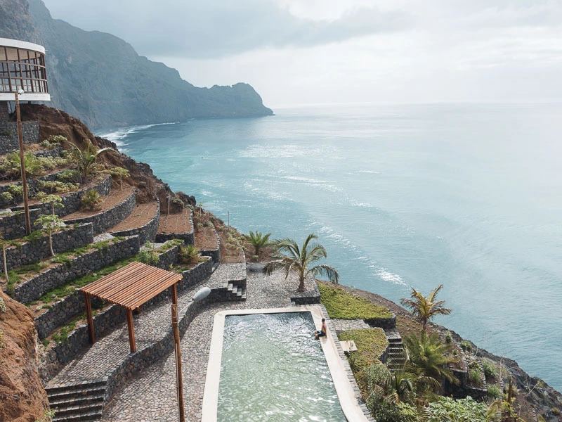 zwembad bij Cruzinha