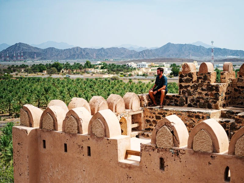 Reiziger Jabreen Castle Oman