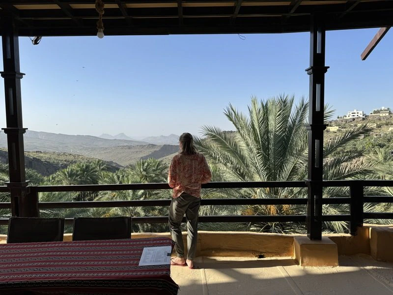 Guesthouse Misfat Oman, hotel met uitzicht