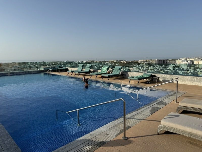Oman, Muscat hotel met zwembad