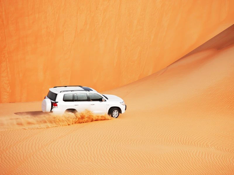 Dune Bashing, Wahiba Sands