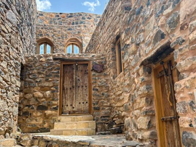Kleinschalige accommodatie Jebel Akhdar, Oman