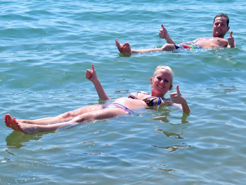 Dode zee in Jordanië