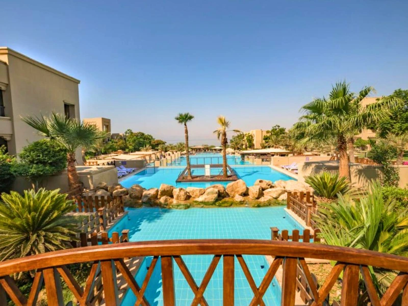 resort bij de Dode Zee in Jordanië