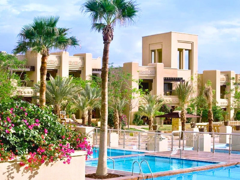 resort bij de Dode Zee in Jordanië