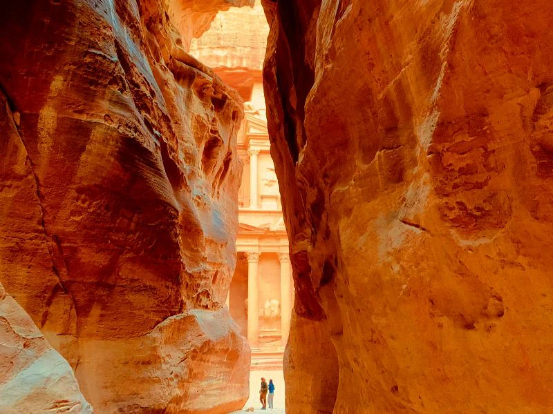 Jordanië - backdoor hike Petra